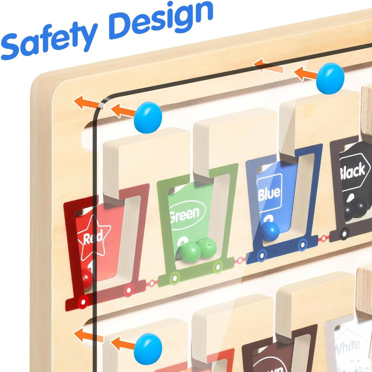 Učit se barvy zábavně s magnety