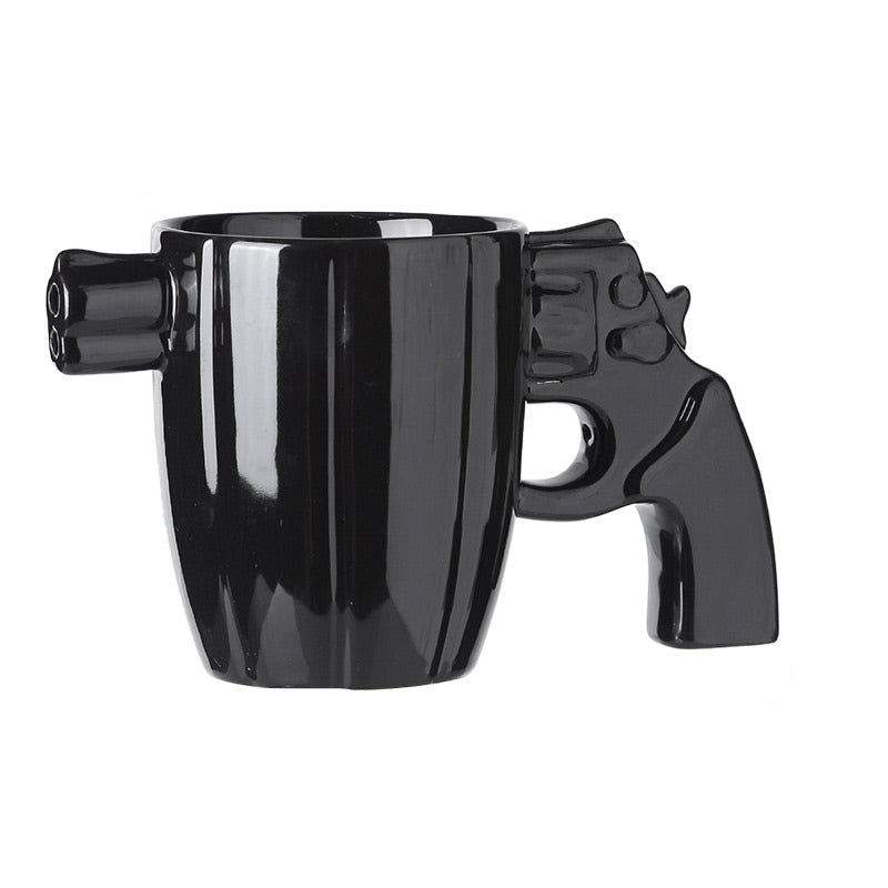 Tasse design avec poignée pistolet ultra originale