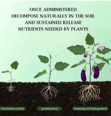 Koncentreret gødning til naturligt at genoplive dine planter