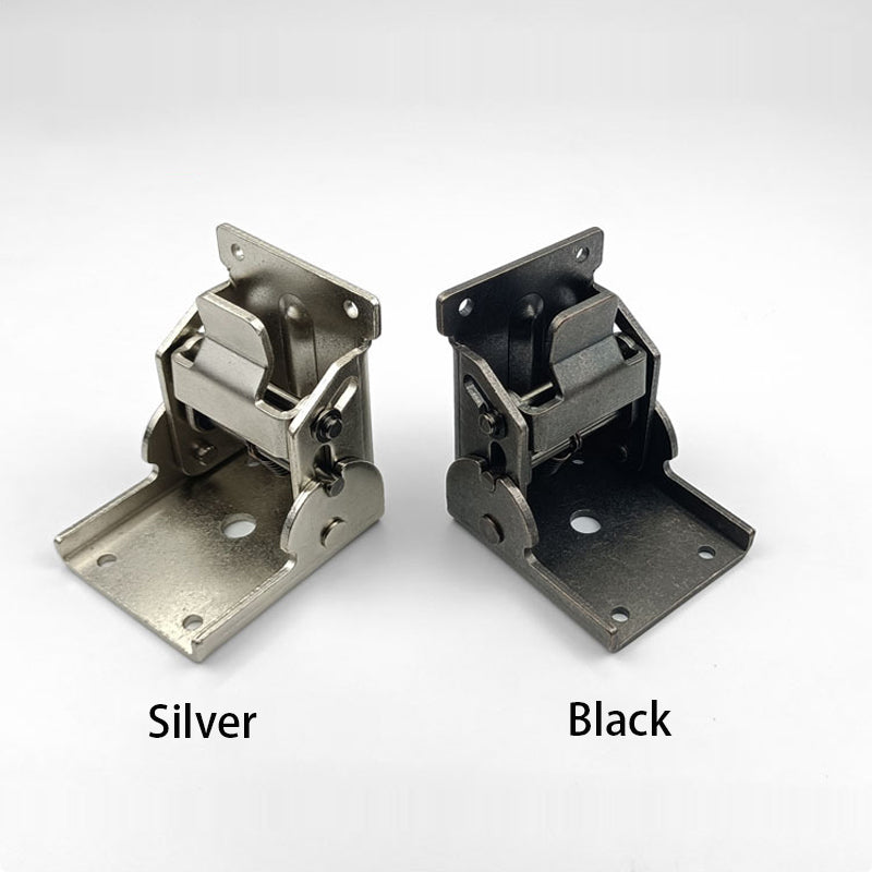 Cerniere per mobili in acciaio pieghevoli autobloccanti a 90 gradi (x2)