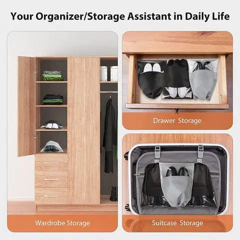 Skoväskor för resor (x10) 