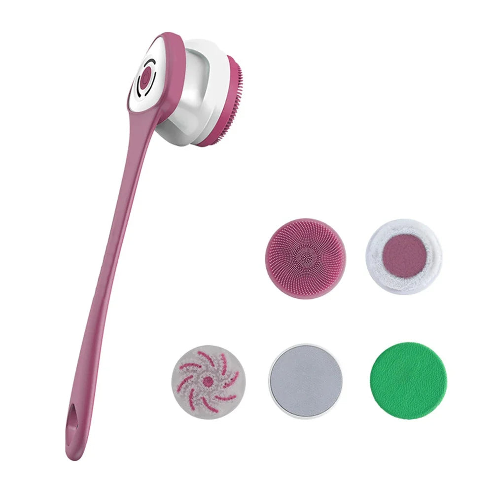 Massage nettoyant complet sans effort sous la douche