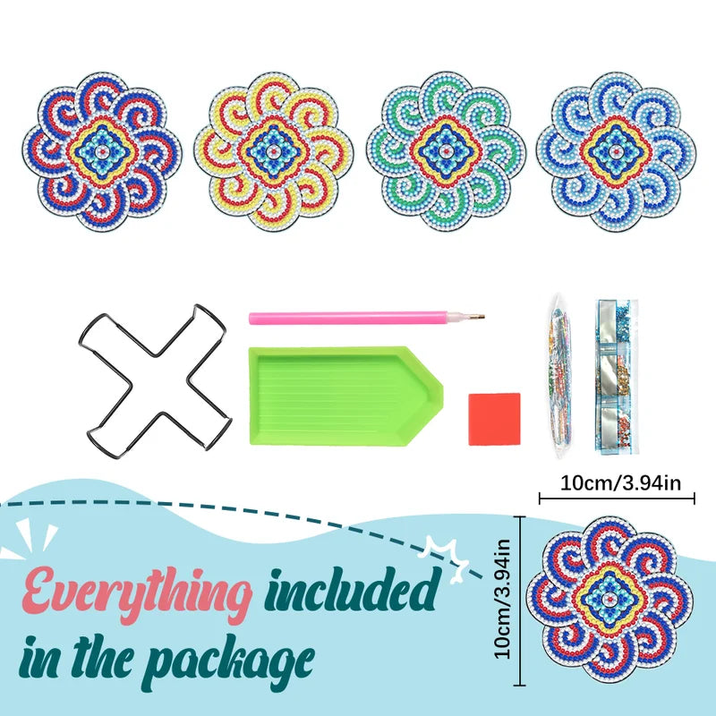 Set de dessous de verre DIY à strass