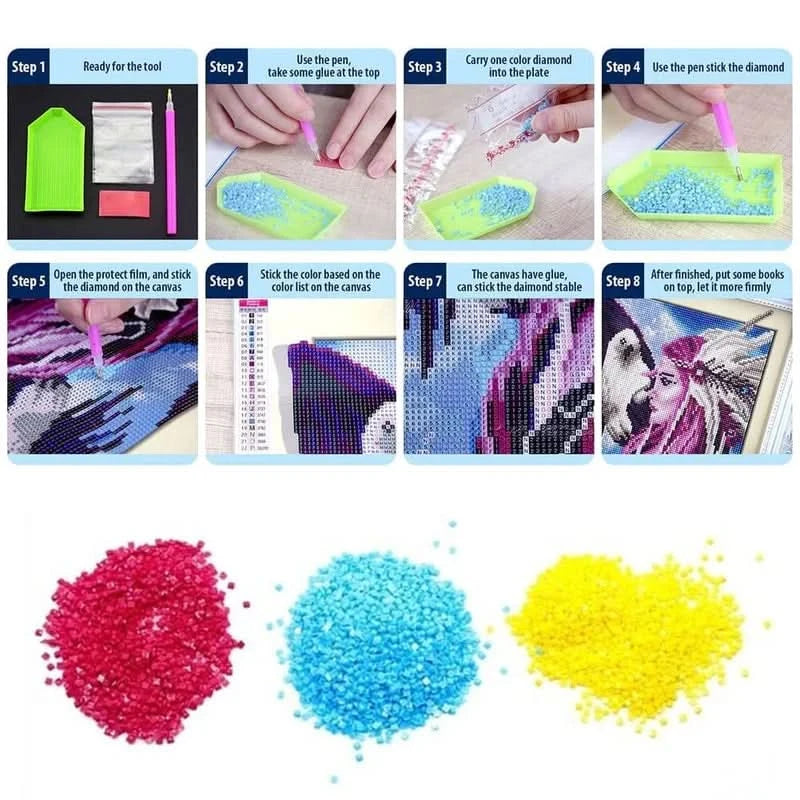 Set di sottobicchieri fai-da-te con strass 