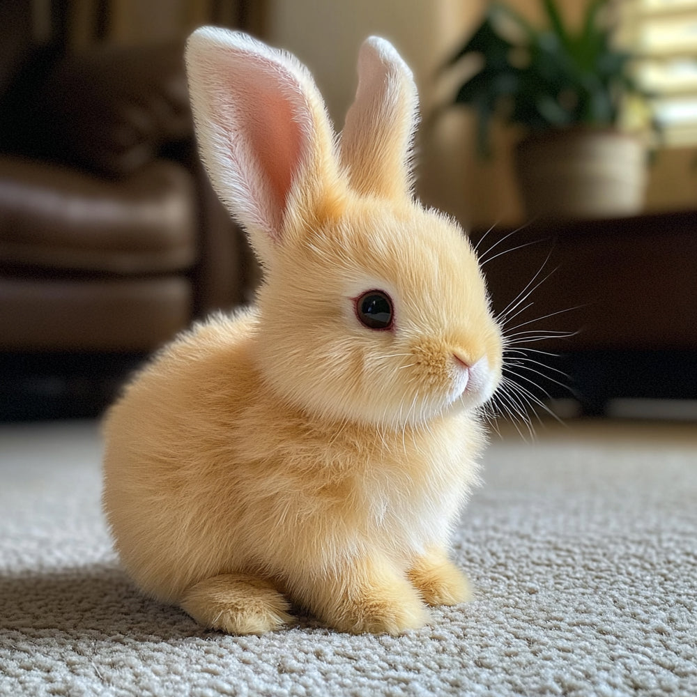 Απαλή λούτρινη κούκλα λαγουδάκι, ο τέλειος συντροφιάς για αγκαλιές 