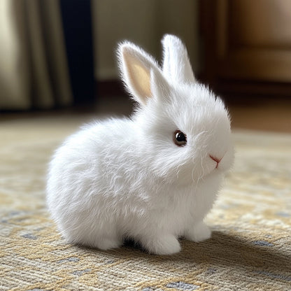 Απαλή λούτρινη κούκλα λαγουδάκι, ο τέλειος συντροφιάς για αγκαλιές 