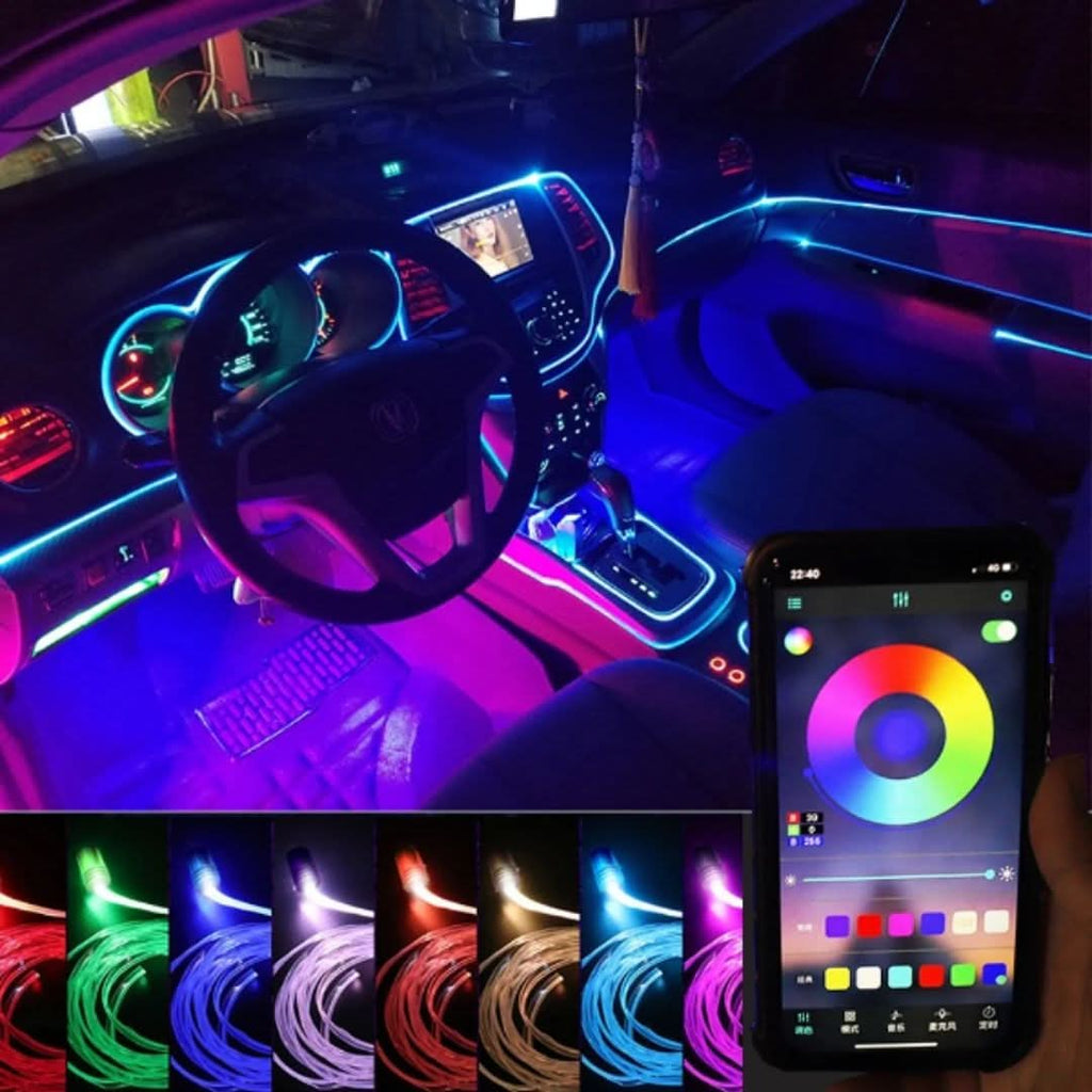 LED osvetlenie pre štýlový interiér auta 