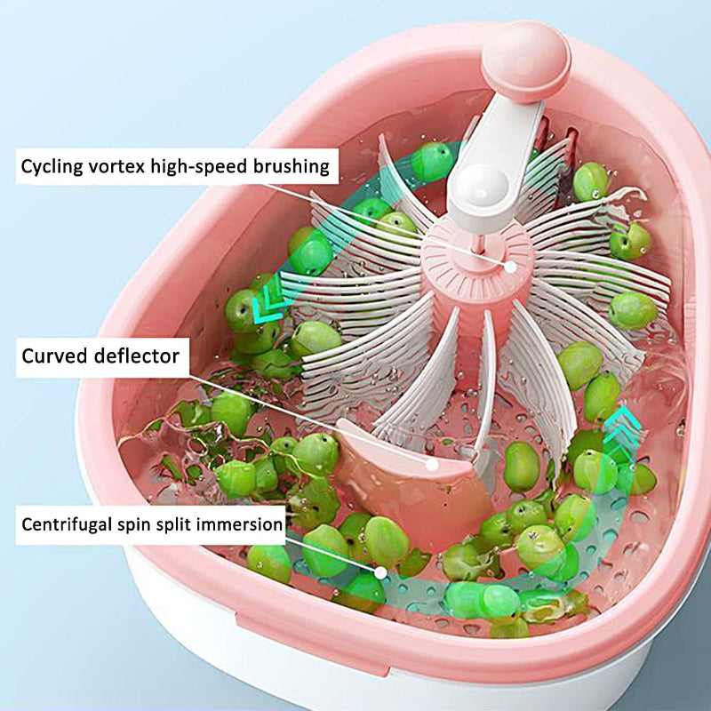 Curățare perfectă a fructelor fără efort și fără curățare 
