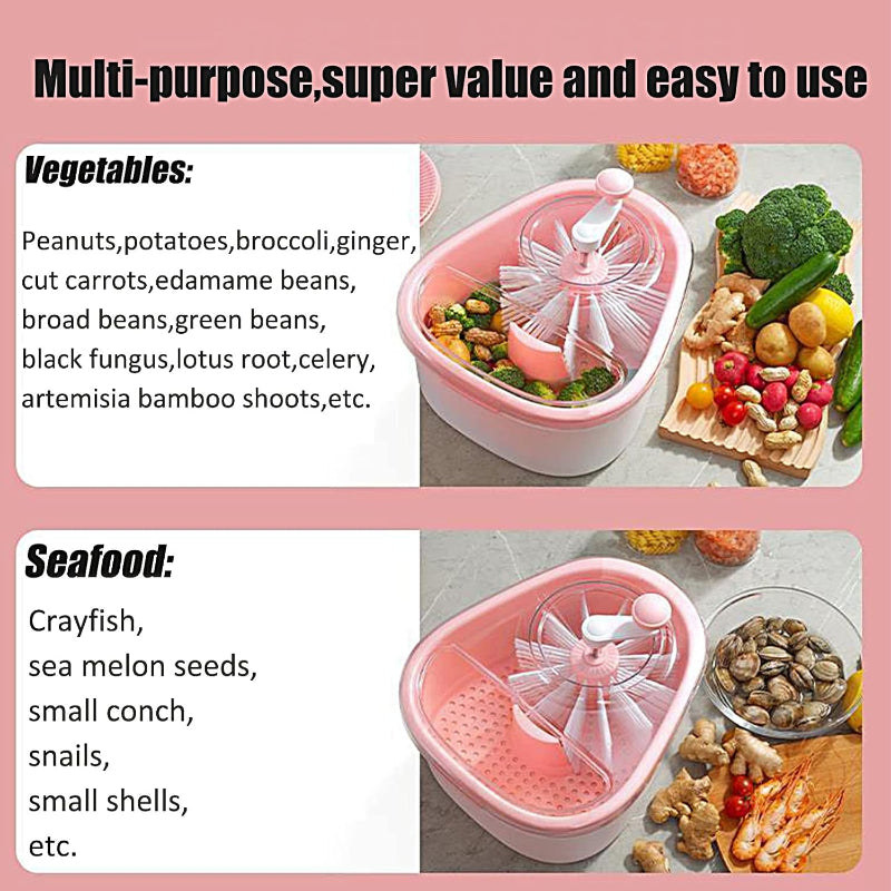 Curățare perfectă a fructelor fără efort și fără curățare 