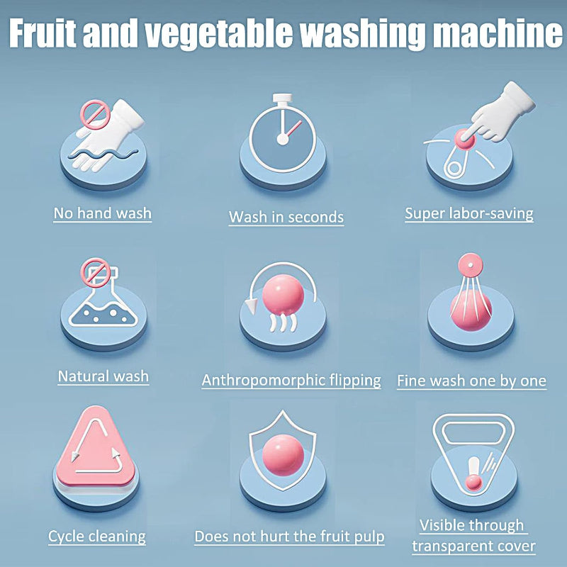 Curățare perfectă a fructelor fără efort și fără curățare 