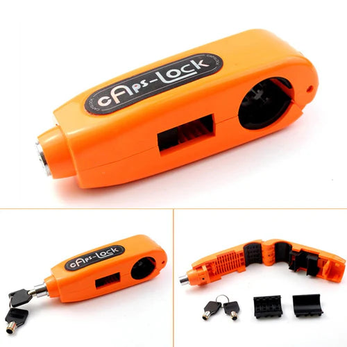 Blocco antifurto express per manubrio di moto e scooter 