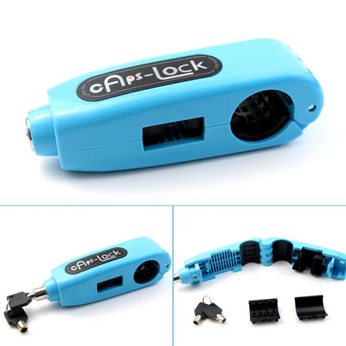 Blocco antifurto express per manubrio di moto e scooter 