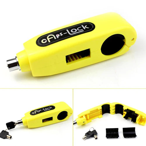 Blocco antifurto express per manubrio di moto e scooter 