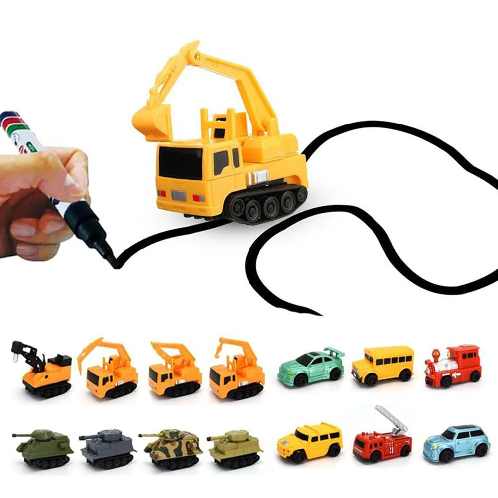 Magické auto, ktoré sleduje vaše kresby ako mávnutím čarovného prútika 