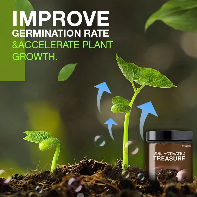 Activateur de sol naturel pour jardin en 3 jours