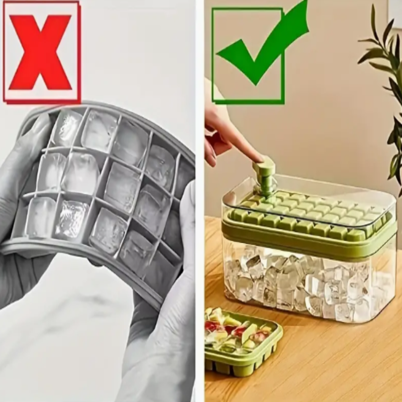 Praktická forma na led, ultra rychlé vyklápění 