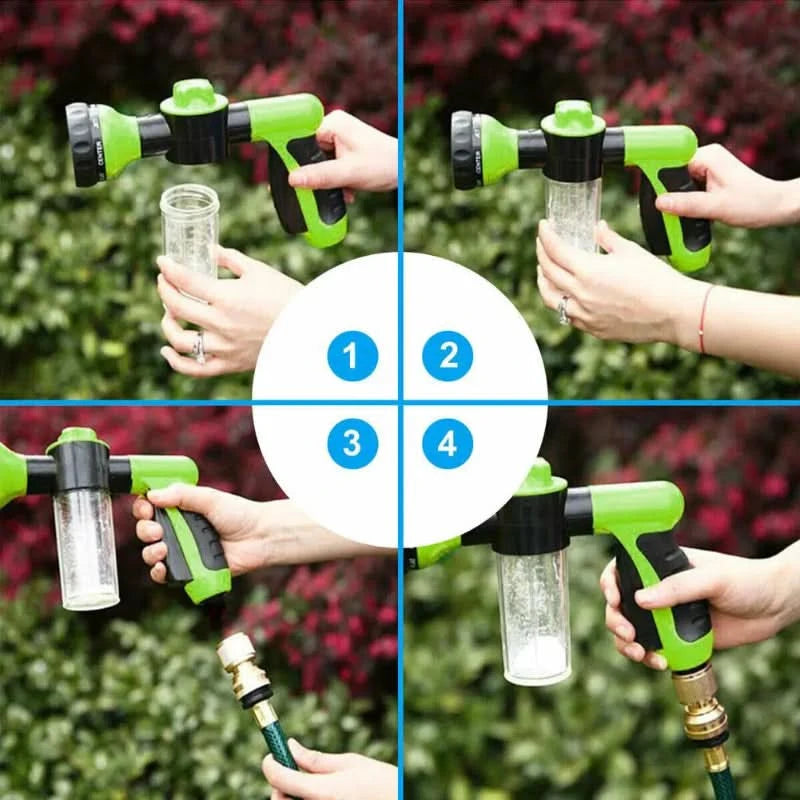 Pistola ad acqua ad alta pressione per pulizia e irrigazione 
