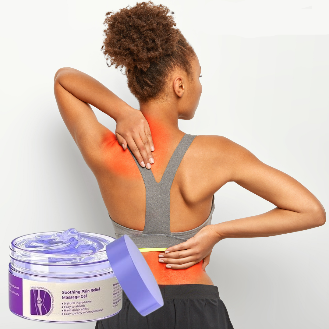 Natuurlijke verzachtende gel om pijn en spanning te verlichten 