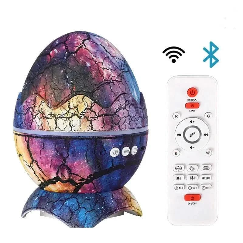 Proiector galaxie cu muzică și telecomandă 