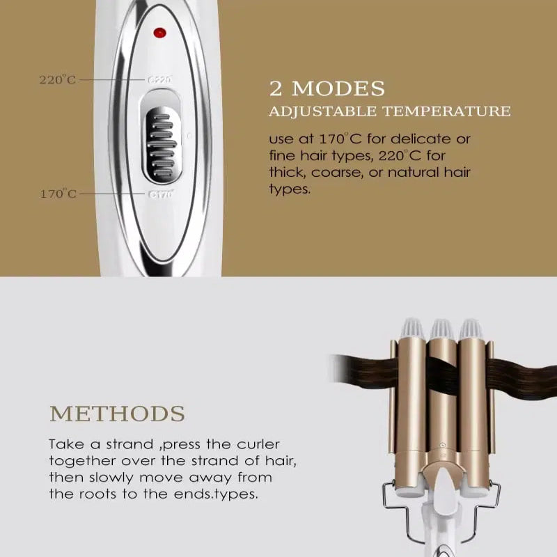 تموجات مثالية بحركة واحدة 