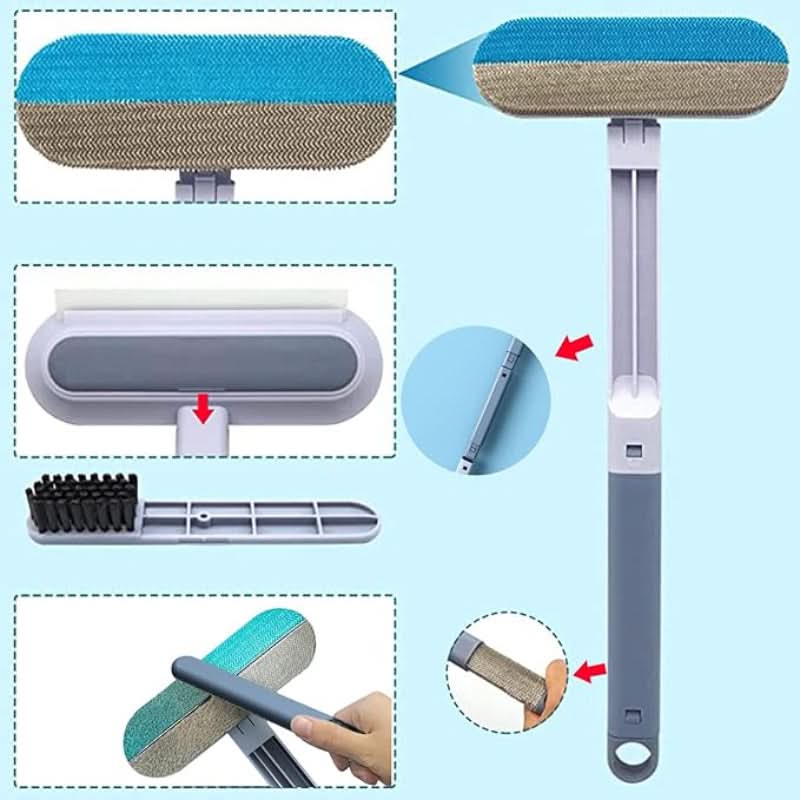 Spazzola 3-in-1 anti-peli e multi-superfici 