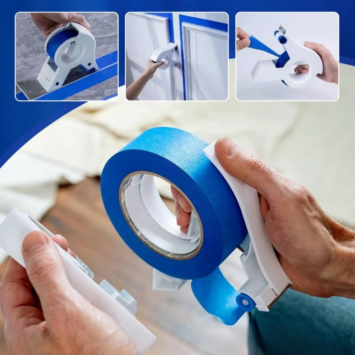 מתקן להדבקת מסקינטייפ לגימור נקי וללא מאמץ