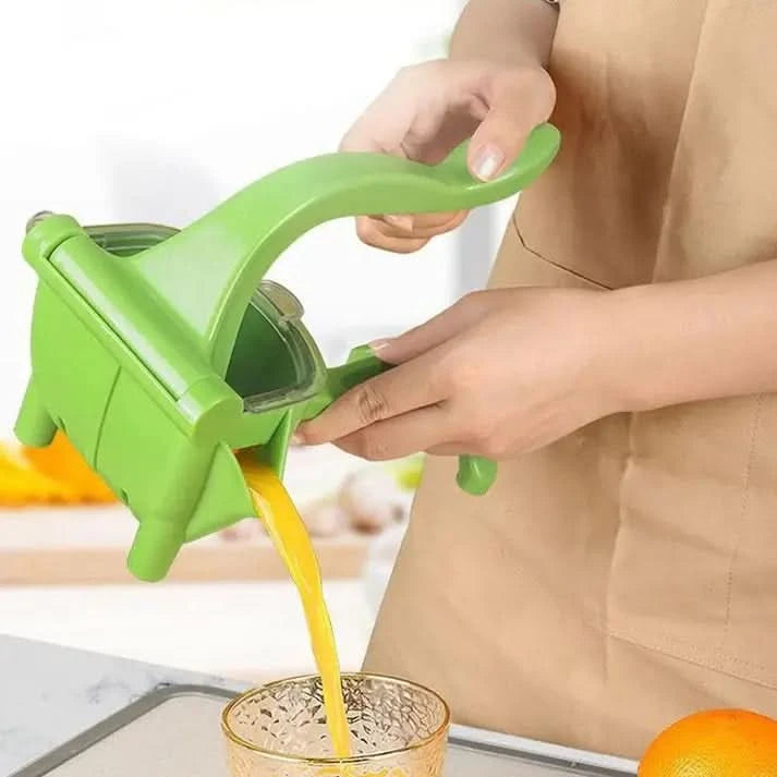Un succo fresco fatto in casa senza sforzo né elettricità 