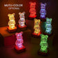 3D bear decorative lamp with fairy light 