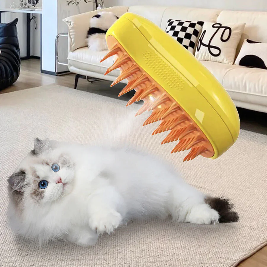Brosse vapeur multifonction pour un toilettage parfait de votre animal